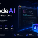 codeai startup pitch deck by slidebooe